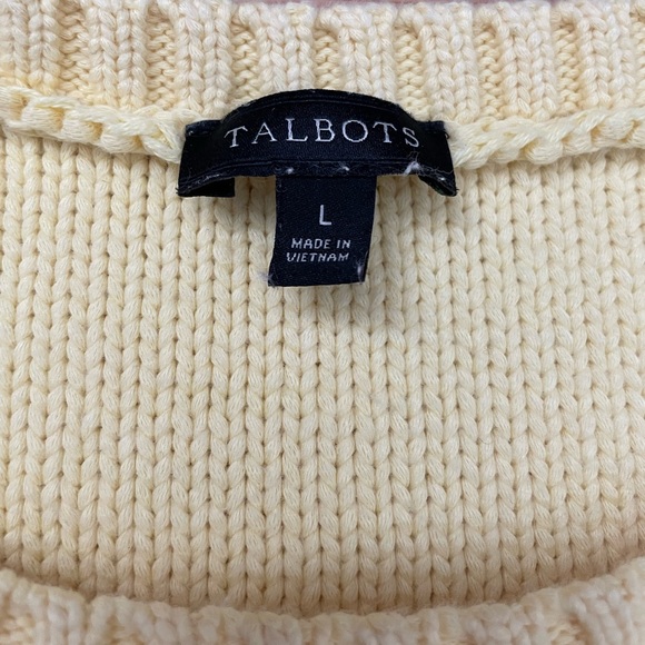 TALBOTS Cable Knit Sweater - Picture 6 of 15